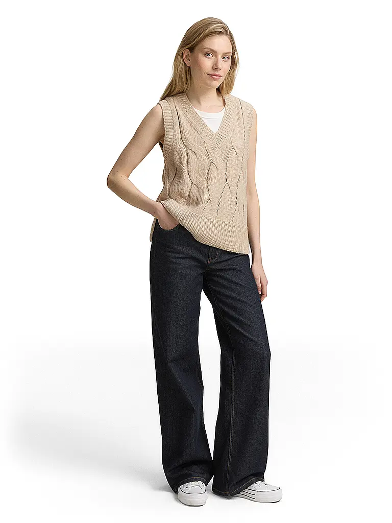TOM TAILOR | Pullunder | Beige