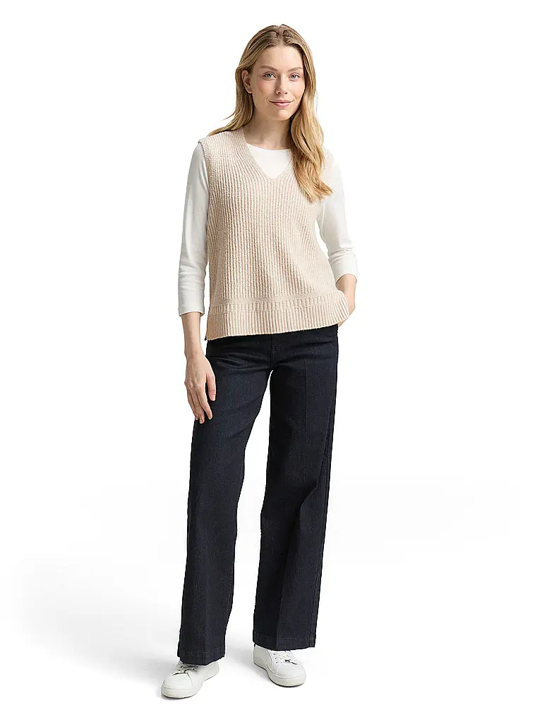 TOM TAILOR | Pullunder | Beige