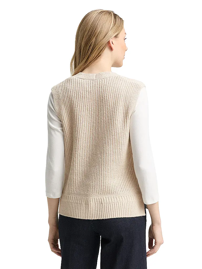TOM TAILOR | Pullunder | Beige