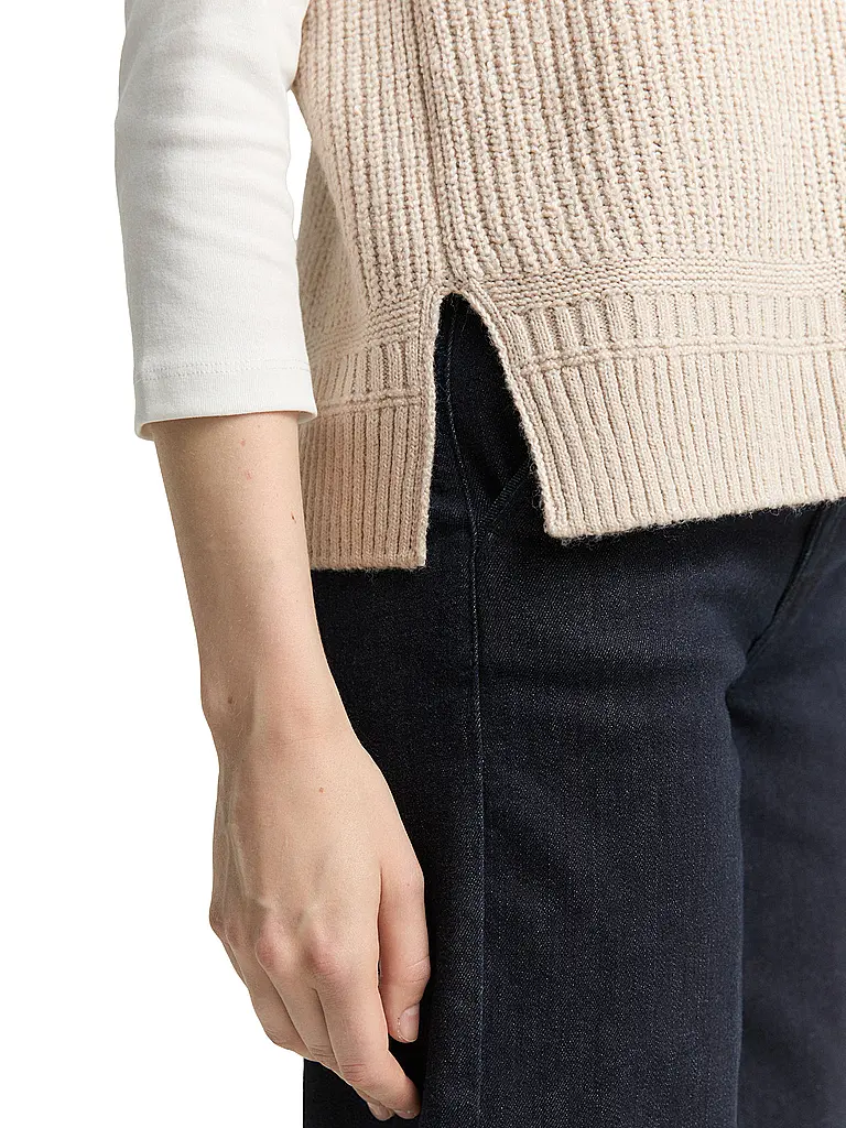 TOM TAILOR | Pullunder | Beige