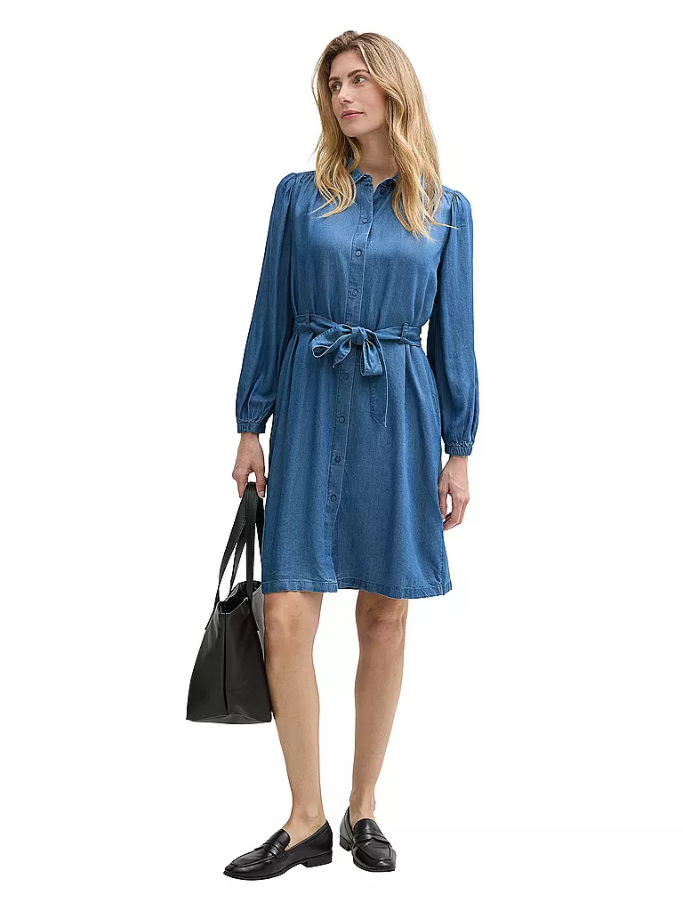 TOM TAILOR | Robe midi | blau