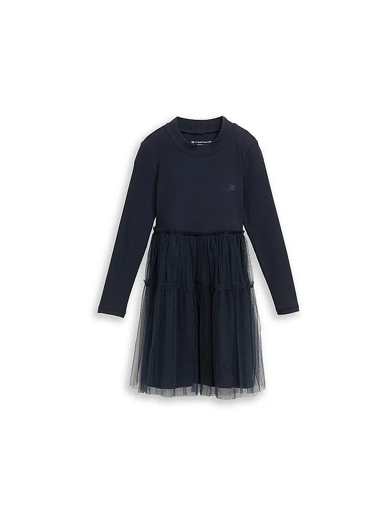 TOM TAILOR | Robe pour fille | Bleu foncé