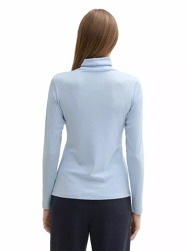 TOM TAILOR | Rollkragenpullover | Bleu clair