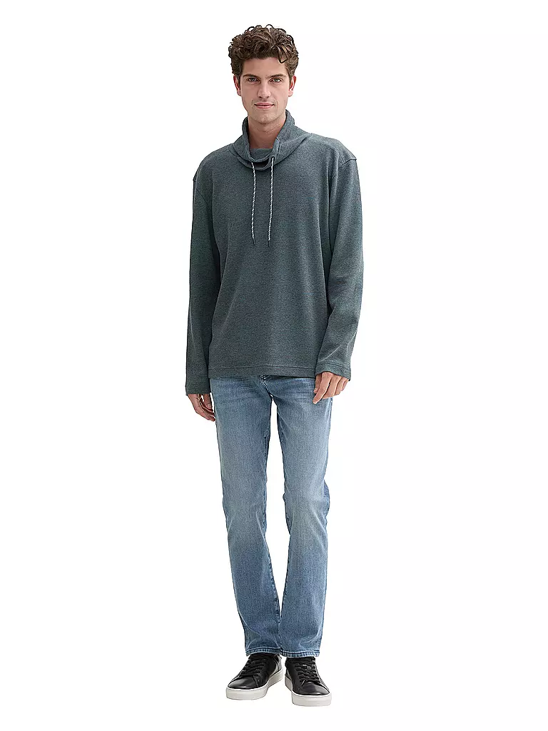TOM TAILOR | Rollkragenshirt  | Bleu