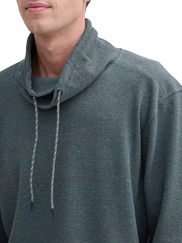 TOM TAILOR | Rollkragenshirt  | Bleu