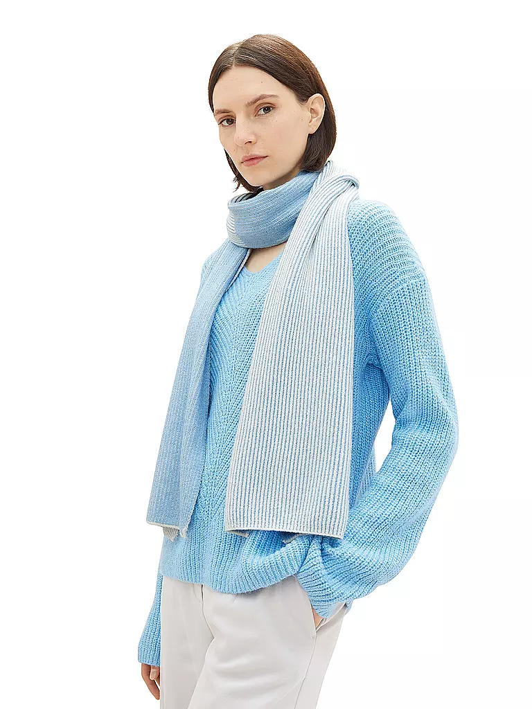 TOM TAILOR | Schal | Bleu clair