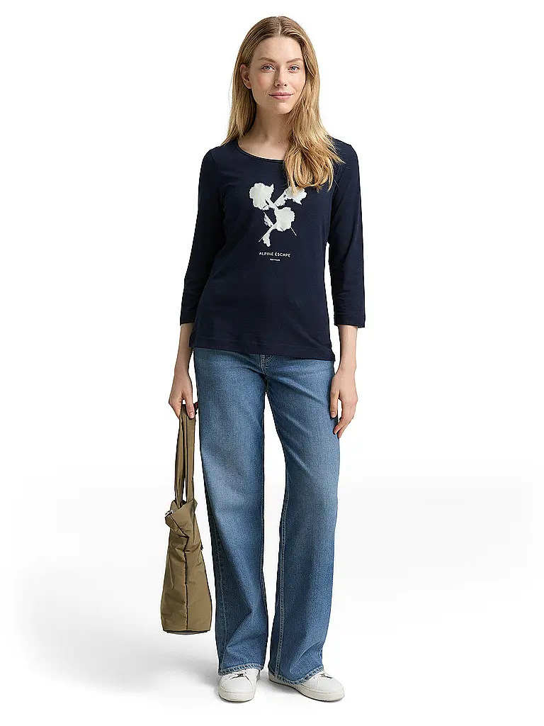 TOM TAILOR | Shirt  | Bleu foncé