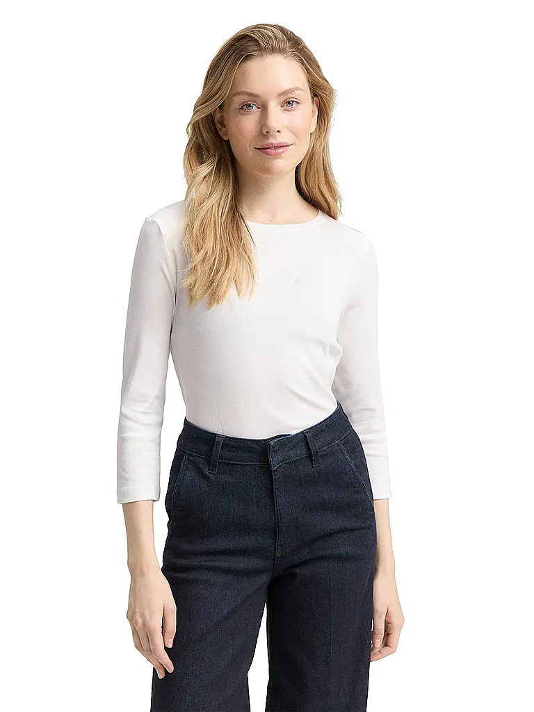 TOM TAILOR | Shirt  | Blanc