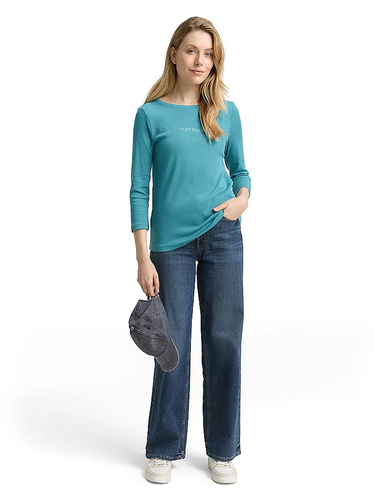 TOM TAILOR | Shirt | Pétrole