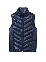 TOM TAILOR | Steppgilet | Bleu
