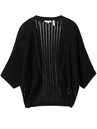 TOM TAILOR | Strickjacke  | Noir