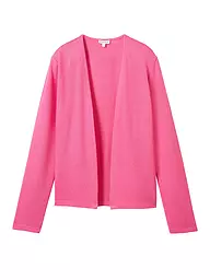 TOM TAILOR | Gilet en tricot | Rose vif