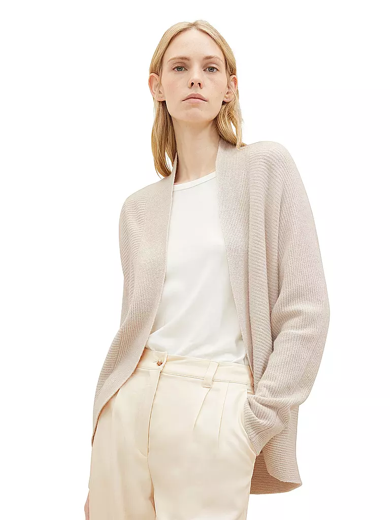 TOM TAILOR | Strickjacke | Crème