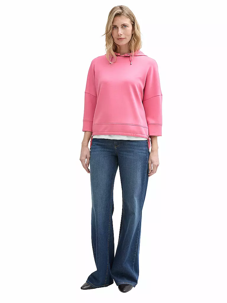 TOM TAILOR | Sweat à capuche - Hoodie | rosa
