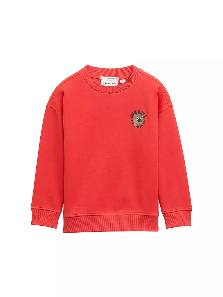 TOM TAILOR | Sweat pour garçon | orange