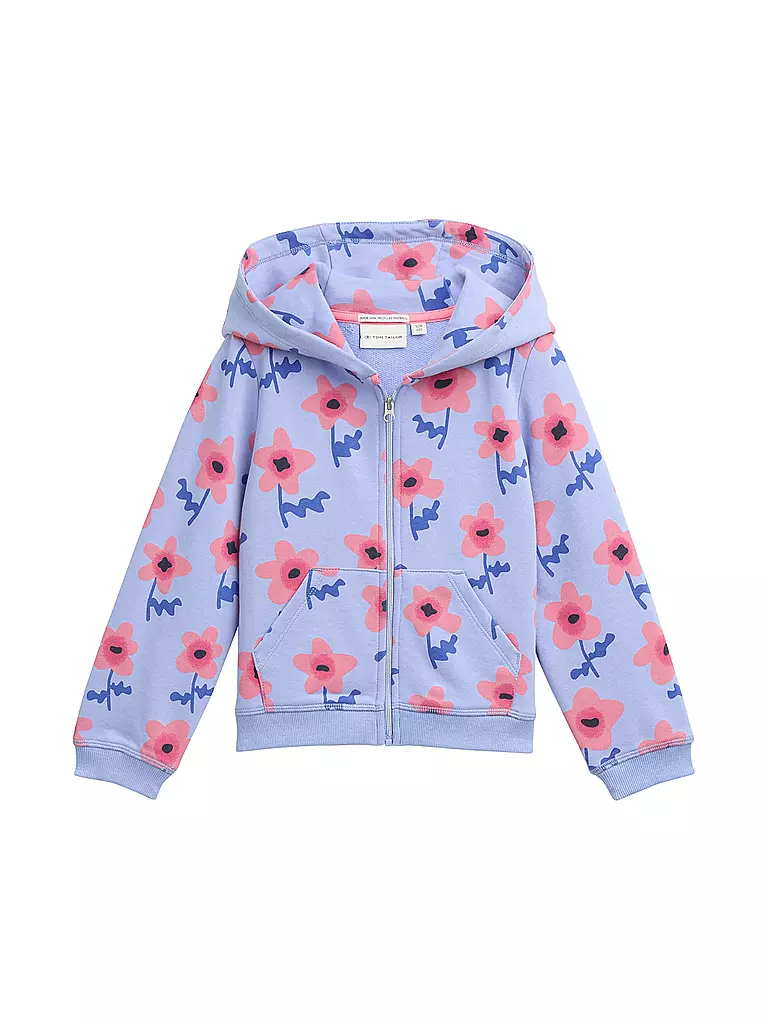 TOM TAILOR | Sweat zippé fille | Bleu clair