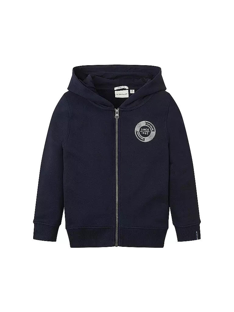 TOM TAILOR | Sweat zippé garçon | dunkelblau