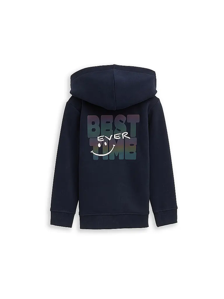 TOM TAILOR | Sweat-shirt à capuche garçon | Bleu foncé