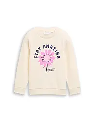 TOM TAILOR | Sweat pour fille | Blanc