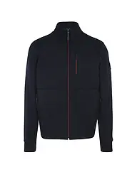 TOM TAILOR | Sweat-shirt zippé | Bleu foncé