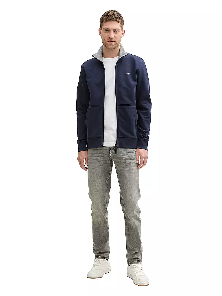 TOM TAILOR | Sweat-shirt zippé | blau