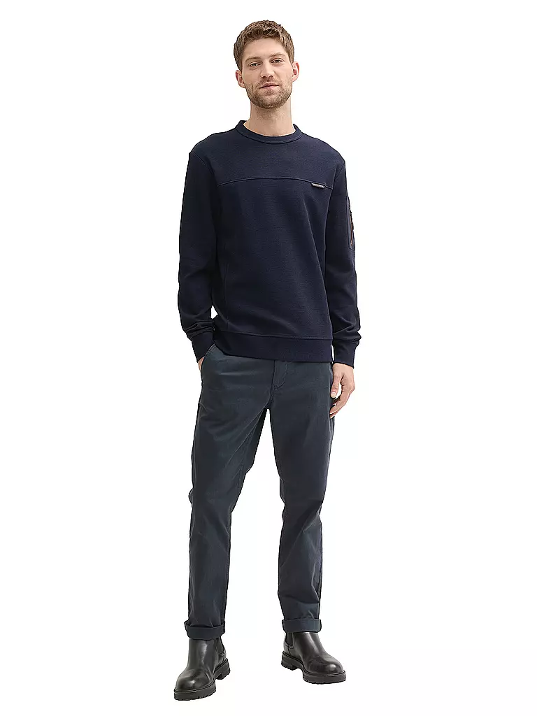 TOM TAILOR | Sweater | Bleu foncé
