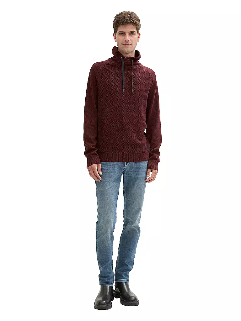 TOM TAILOR | Sweater | Rouge