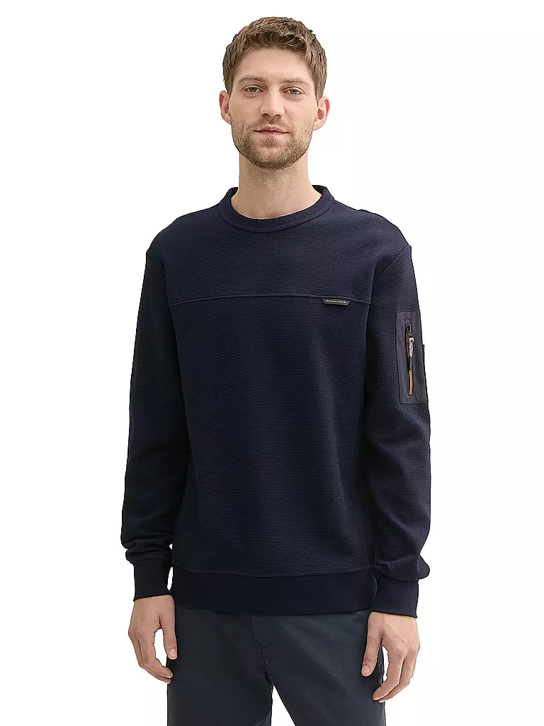 TOM TAILOR | Sweater | Bleu foncé