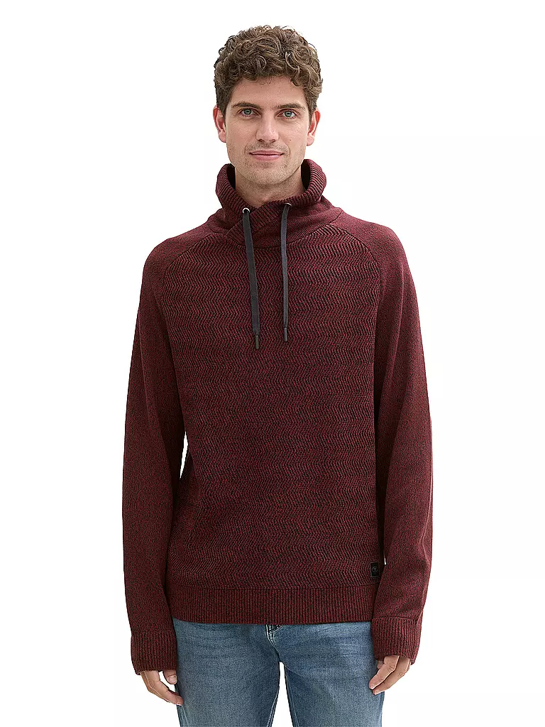 TOM TAILOR | Sweater | Rouge