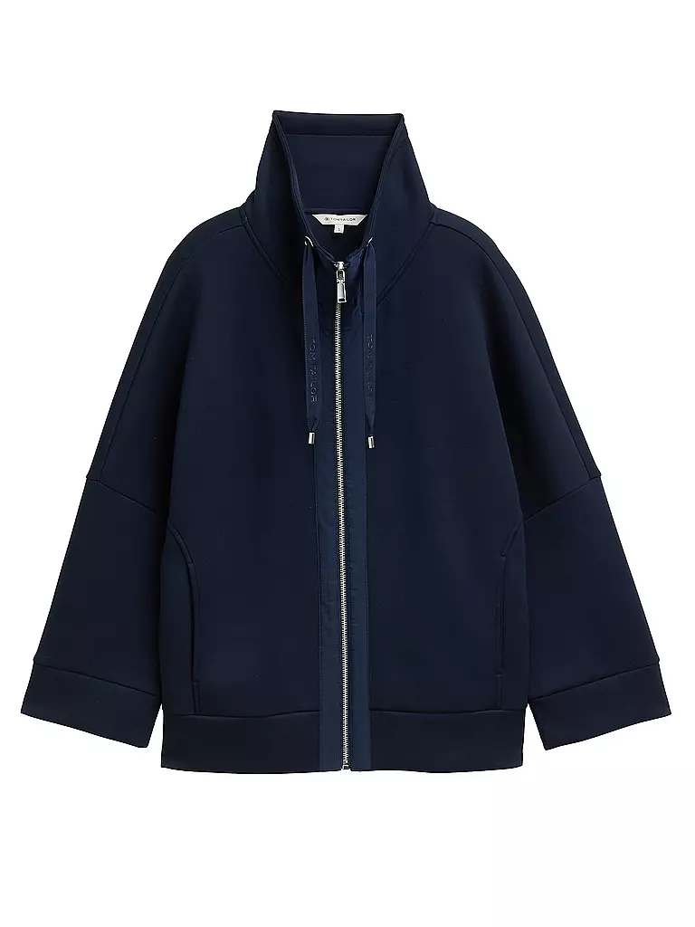 TOM TAILOR | Sweatjacke | Bleu foncé
