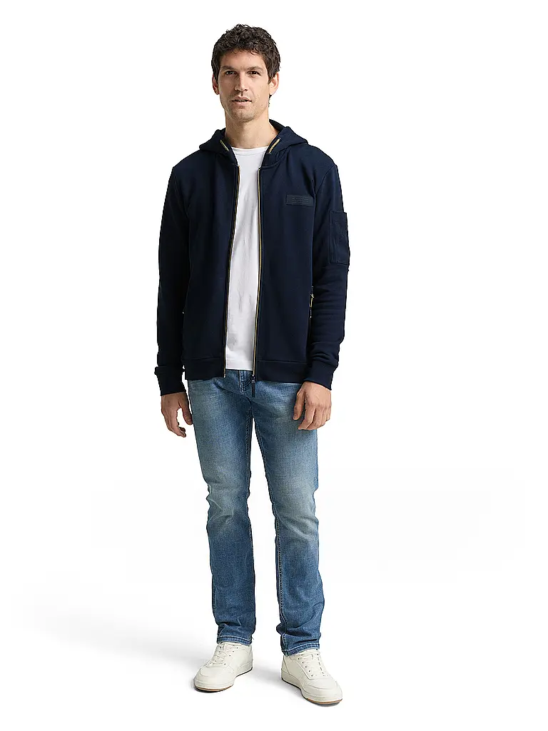 TOM TAILOR | Sweatjacke | Bleu