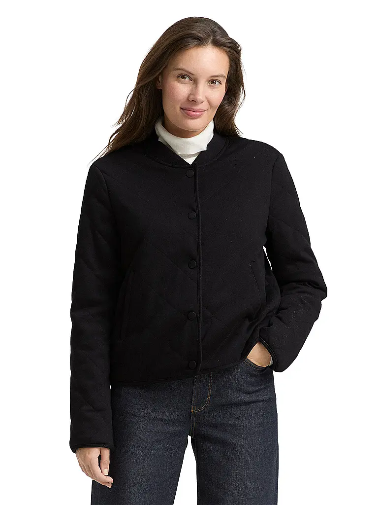 TOM TAILOR | Sweatjacke | Noir