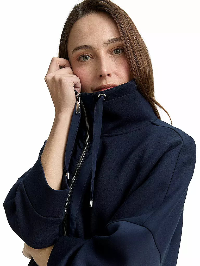 TOM TAILOR | Sweatjacke | Bleu foncé