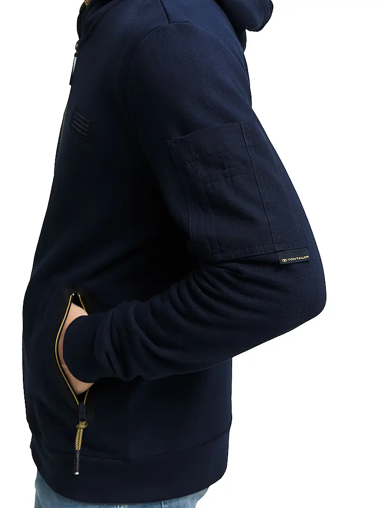 TOM TAILOR | Sweatjacke | Bleu