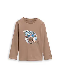 TOM TAILOR | T-shirt à manches longues garçon | Beige