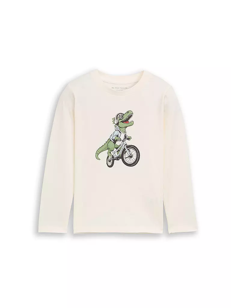 TOM TAILOR | T-shirt à manches longues garçon | weiss