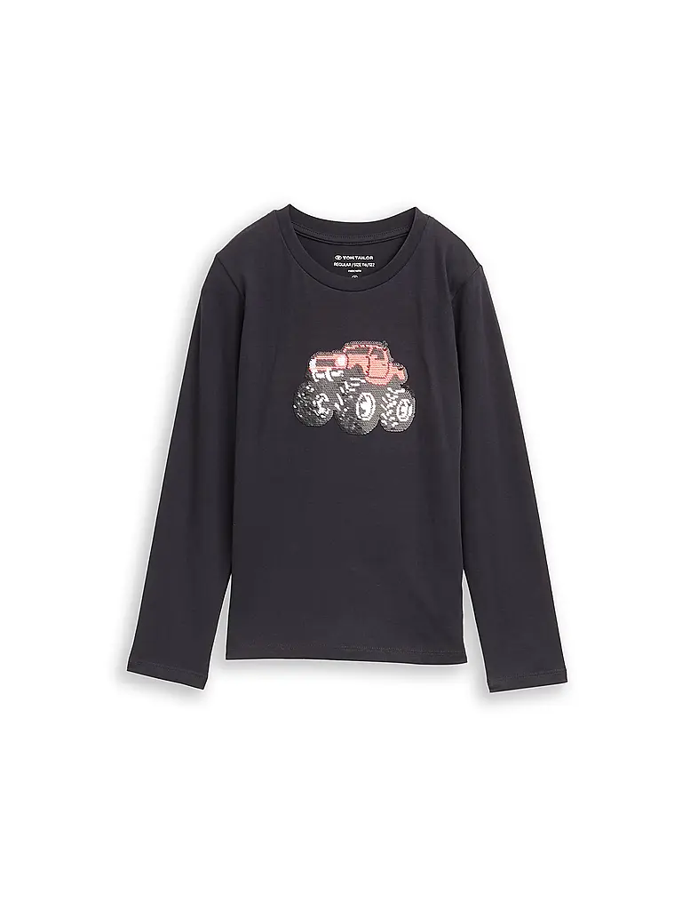 TOM TAILOR | T-shirt à manches longues garçon | grau