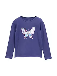 TOM TAILOR | T-shirt à manches longues pour fille | Bleu foncé