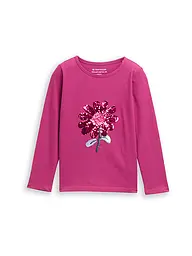TOM TAILOR | T-shirt à manches longues pour fille | Rose vif