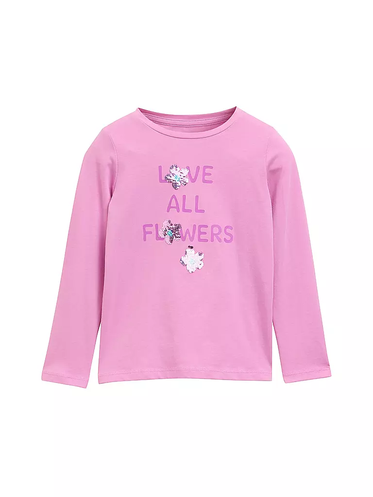TOM TAILOR | T-shirt à manches longues pour fille | rosa