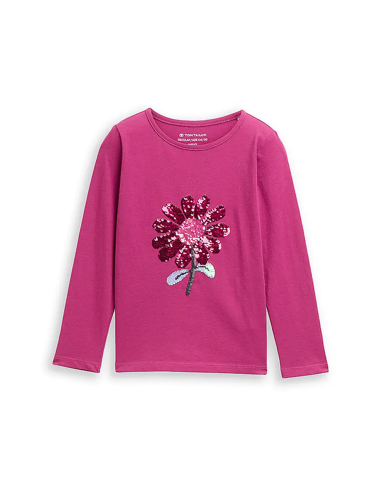 TOM TAILOR | T-shirt à manches longues pour fille | pink