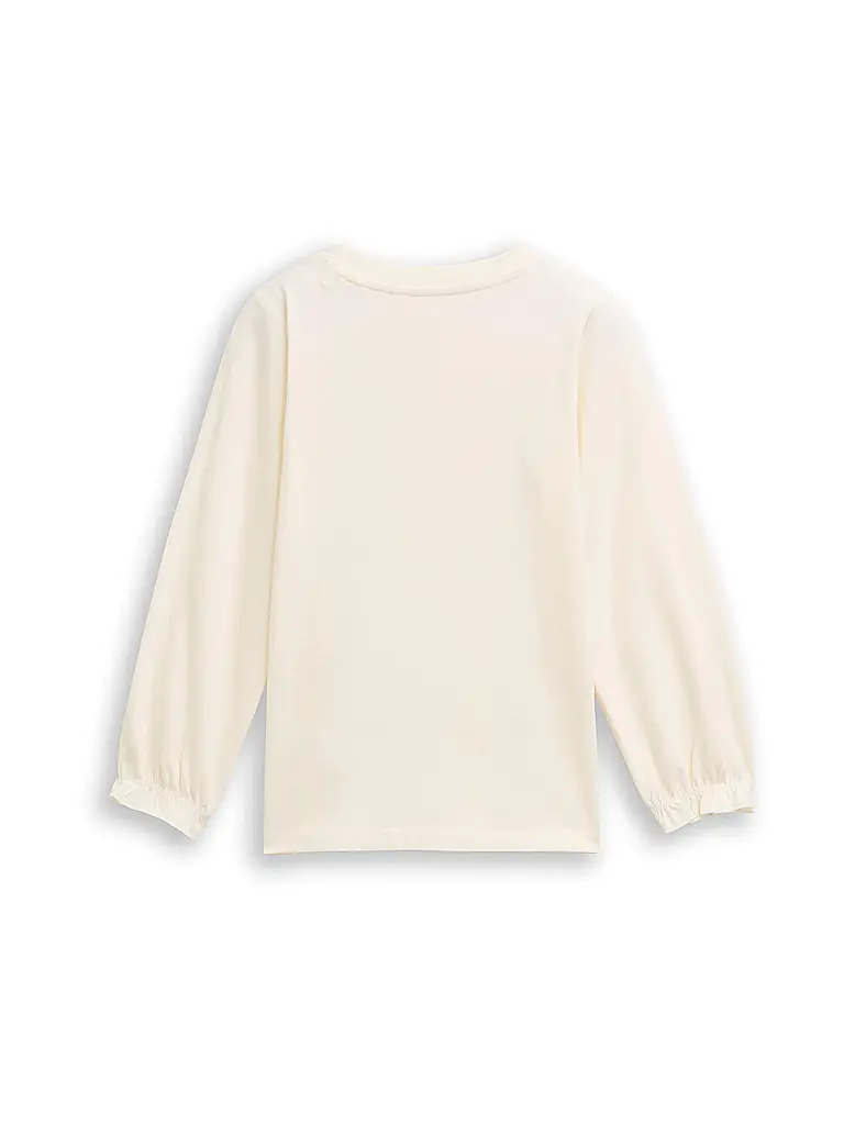 TOM TAILOR | T-shirt à manches longues pour fille | Blanc