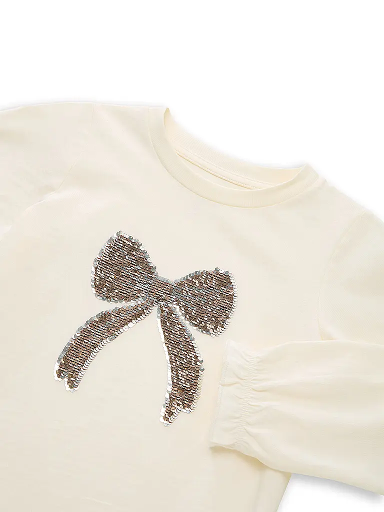 TOM TAILOR | T-shirt à manches longues pour fille | Blanc