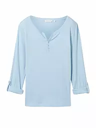 TOM TAILOR | Langarmshirt | Bleu clair
