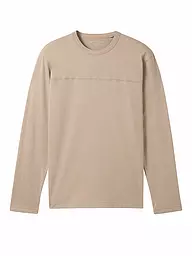 TOM TAILOR | T-shirt à manches longues | Marron