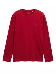 TOM TAILOR | T-shirt à manches longues | Rouge