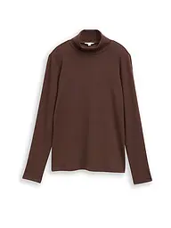 TOM TAILOR | T-shirt à manches longues | Marron