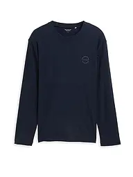 TOM TAILOR | T-shirt à manches longues | Bleu foncé