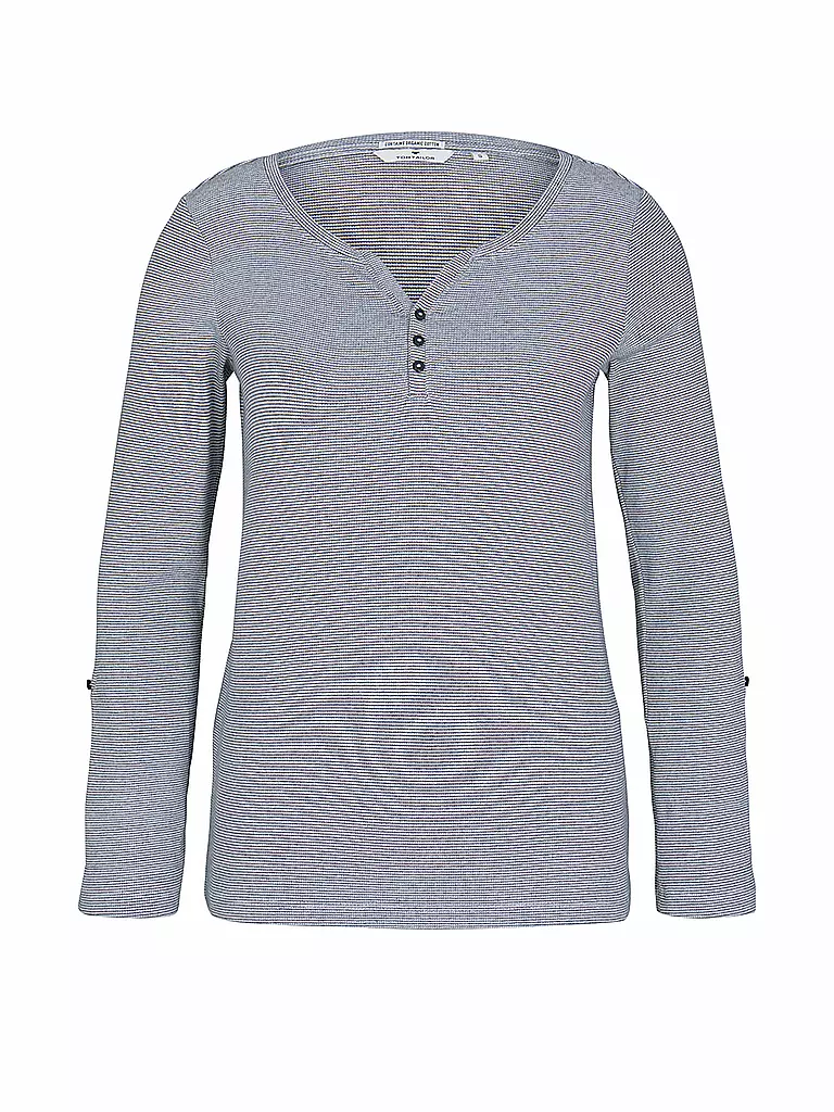 TOM TAILOR | T-shirt à manches longues | blau