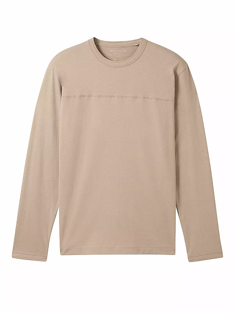 TOM TAILOR | T-shirt à manches longues | braun